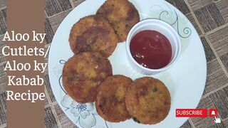 Aloo ky Cutlets Recipe| Aloo ki Tikki Recipe| Crispy Potato snack| Recipe by desistyle408 #potatosnacks#desirecipe