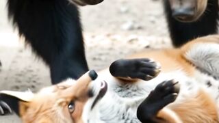 She Saved A Fox From Bears, What Happened Next Was Unbelievable! #FoxRescue #Fox #Wildlife