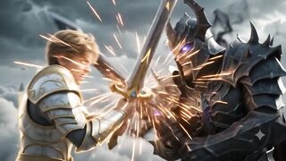 Cosmic Clash: The Ultimate Battle on the Floating Realm | Epic Fantasy Fight