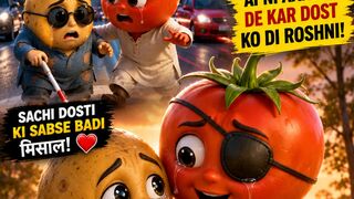 Tamatar Ne Andhe Dost Ka Sapna Poora Kar Diya! 😭