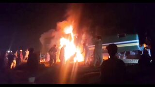 Fire in the Train