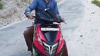Drive on road