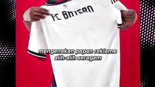 Jersey bola apa papan reklame nih? 🤯⚽️