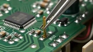 old Extraction from an Old Telephone ☎️✨ | Recovering Gold from E-Waste | How Gold Is Recovered