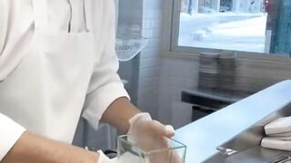 Chef add saliva to boost the taste! 🤢 video goes viral #indianchef #cheffail #saliva #aivideo