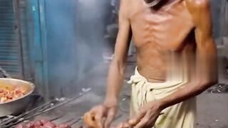 🔥 90-Year-Old Grandpa's GRIND: The Hardest Working Street Food King You'll Ever See #indianfood #ai