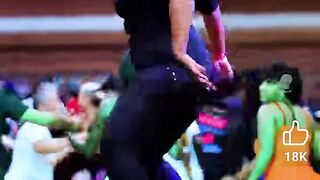 Dancing in her circle