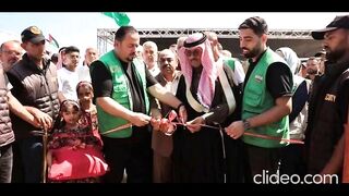 Saudi Arabia opens school for children in Gaza