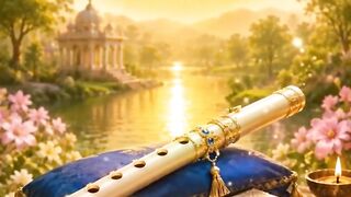Divine Krishna Flute Meditation | Peaceful Spiritual Music