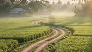 The Hidden Beauty of Bengal 🇧🇩 | Peaceful Village, River & Nature 🌊🌾