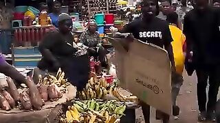 Market prank