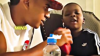 Lamin yamal and his little brother funny times