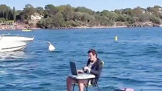 Télétravail en été