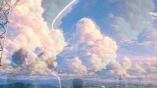 Relaxing nature anime video