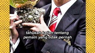 Nggak pernah menang Ballon d'Or... tapi tetep dapet trofi emasnya?! 🏆✨