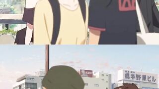 A Cute Anime Couple's Unexpected Encounter ❤️ | Anime Romantic Moment