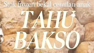 Resep Tahu Bakso Daging Sapi Padat & Kenyal! Ide Stok Frozen Food & Bekal Anak 🧆✨