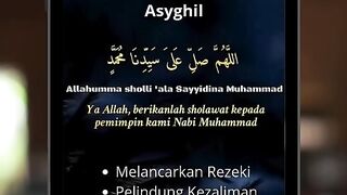 Sholawat Asyghil Pelindung Kezaliman