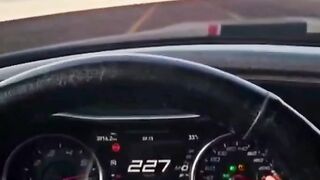Faster car on highway