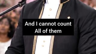 I cannot count all of them
