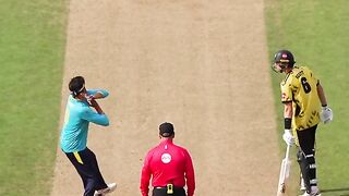 Usman Tariq unbelievable bowling in Hundred leagues