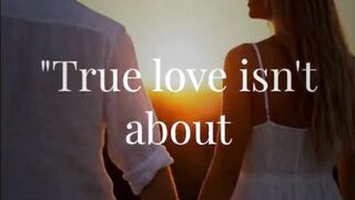 True Love Is About More Than Words