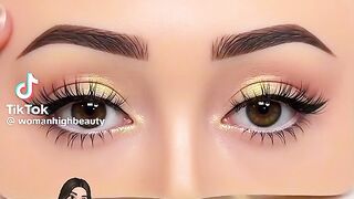 Golden Soft Eyee Makeup