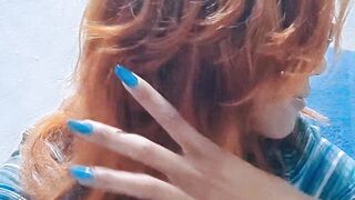 Cheveux orange 🧡