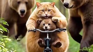 Panda Attacks a Cat?! 😱🐼🐱 You Won’t Believe What Happens Next!