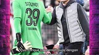 Standar Tinggi ala Luis Enrique! 🧤⚡