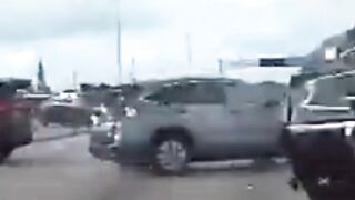 Car Carrying Eight Teenagers Crashes On Wrong Side Of Motorway