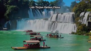 Air Terjun Detian.China Negeri Dongeng