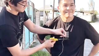 😂 2 Boys Funny Moment | AirPods Prank & Hilarious Reaction 🎧🤣