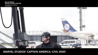 Captain America vs Spiderman Fight Scene_ Captain America Civil War