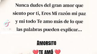 El amor que siento por ti