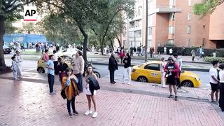 Powerful earthquake forces evacuations in Colombia and Ecuador