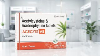 Acetylcystein and acebrophylline tablets