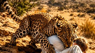 They Realized the Predator Was Right Behind Them... 😱🐆 #predator #closecall #safari