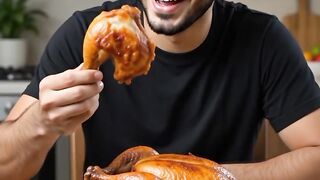 Cat Steals My Chicken in 1 Second! 😂🍗 | Funniest Food Fail