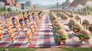 🍕 Pizza vs Burger: The Ultimate Food War