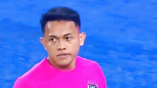 Johor Darul Ta'zim (JDT) melawan Chelsea berakhir imbang 3-3 di Stadion Sultan Ibrahim, Malaysia