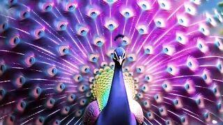 Peecock lovers ai video