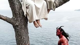 ourjesuslove  Evil Breaks the Tree, But Jesus Rests in Peace ✝️😈