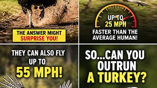 Can You Outrun a Turkey? 🦃 The Answer Might Surprise You! #shorts