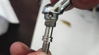 Rocking fishing reel handle