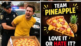 Is It Criminal to Put Pineapple on Pizza? 🍍🍕 The Internet's Biggest Food Debate! #shorts