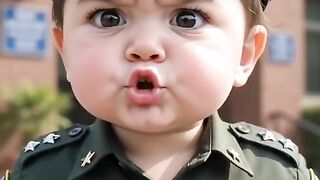 Baby Police Officer Catches a Criminal 😂 | Pehle Doodh Do, Phir Pooch-Taach Hogi!