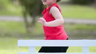 Baby smiling face
