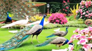 Peecock lovers ai video 4