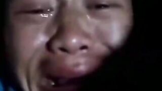 Crying after a breakup... Sad